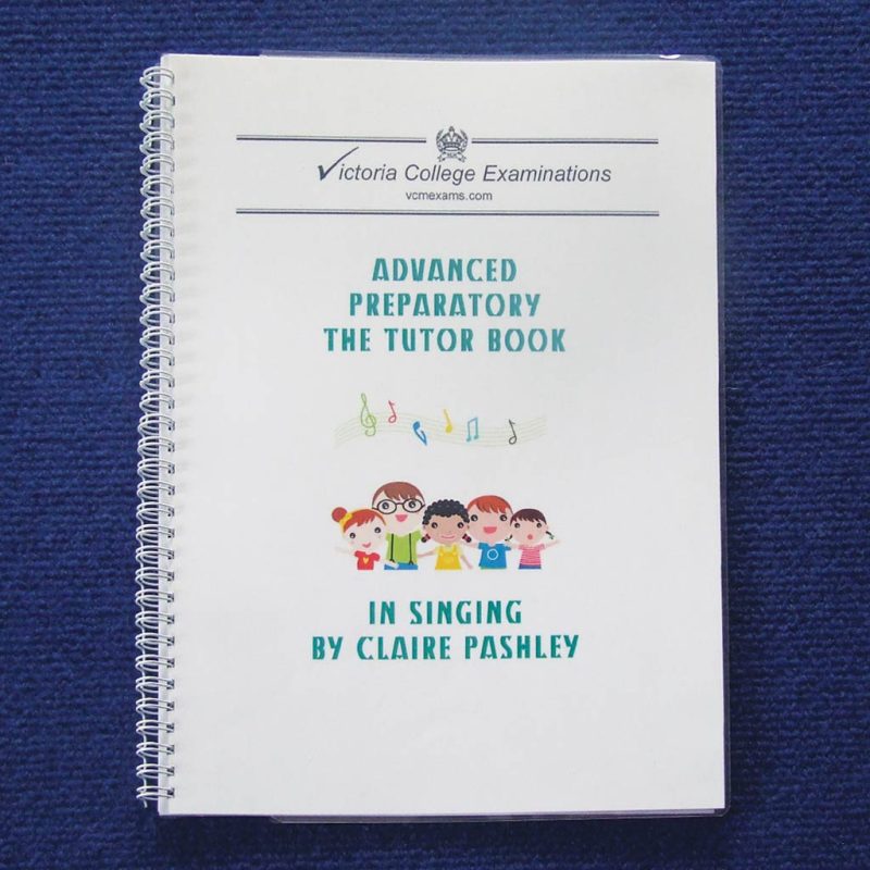 Advanced Preparatory The Tutor Book In Singing