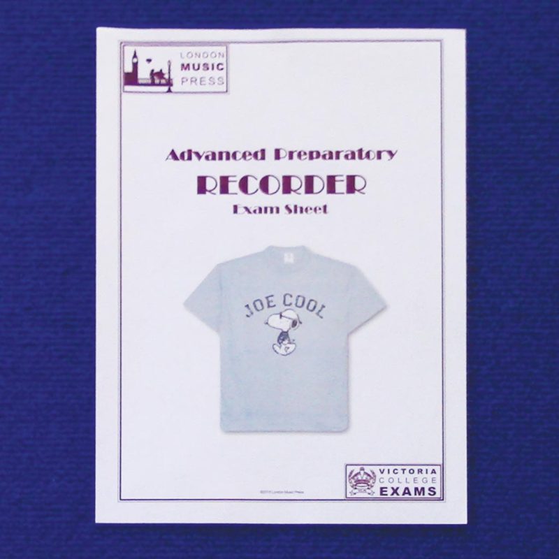 advanced preparatory recorder exam sheet