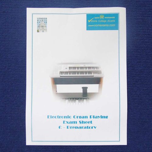 Electronic Organ Playing Exam Sheet C Preparatory