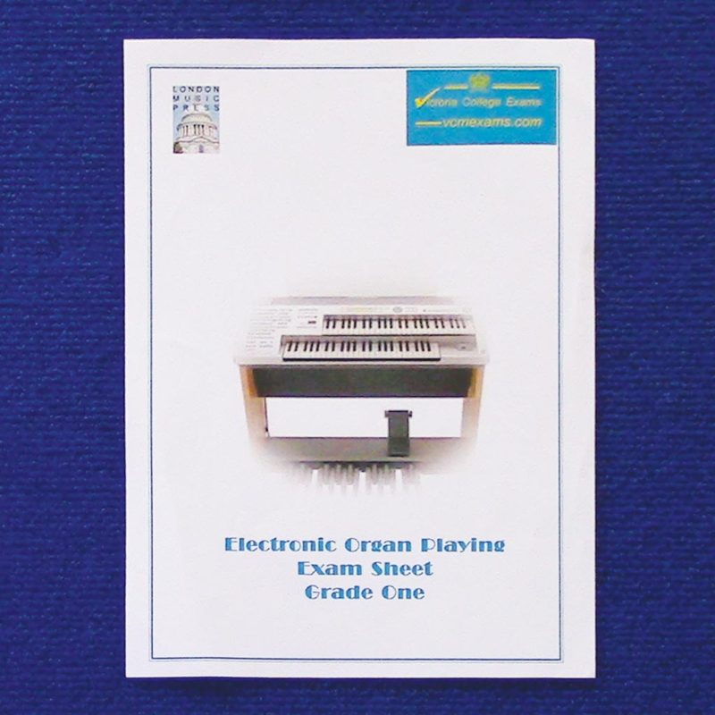 electronic organ playing exam sheet grade 1