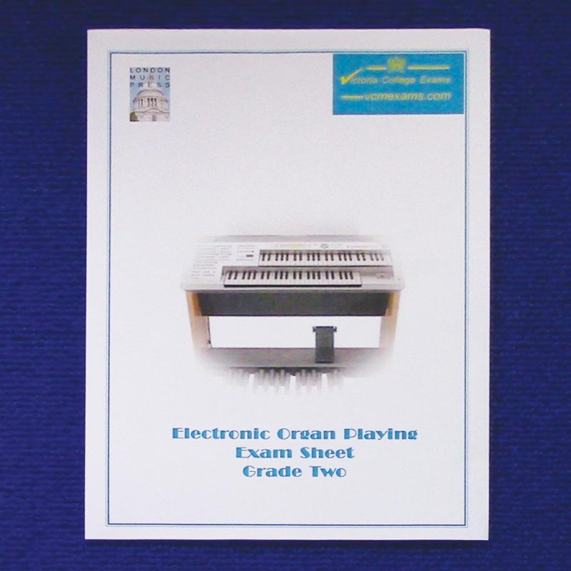 electronic organ playing exam sheet grade 2