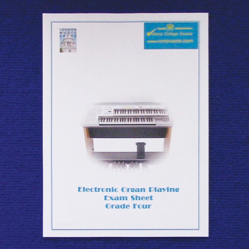 electronic organ playing exam sheet grade 4