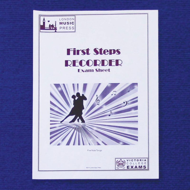 first steps recorder exam sheet