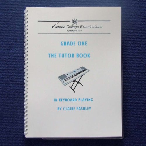 Grade 1 Keyboard Tutor Book