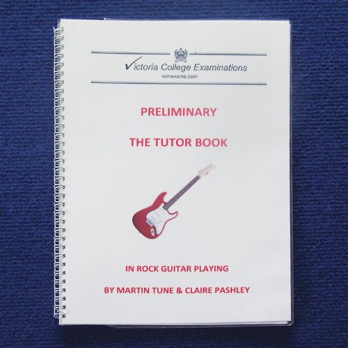 Preliminary the tutor book in rock power guitar