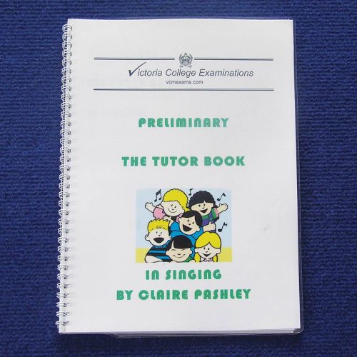 Preliminary The Tutor Book In Singing