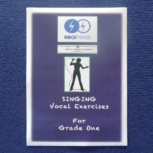 Singing Vocal Exercises For Grade 1